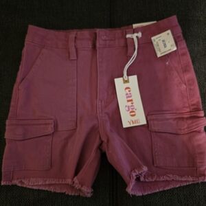 YMI Women's Vibrant Cargo Shorts